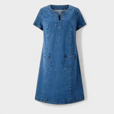 Julia - Oblačilo iz mehkega jeansa