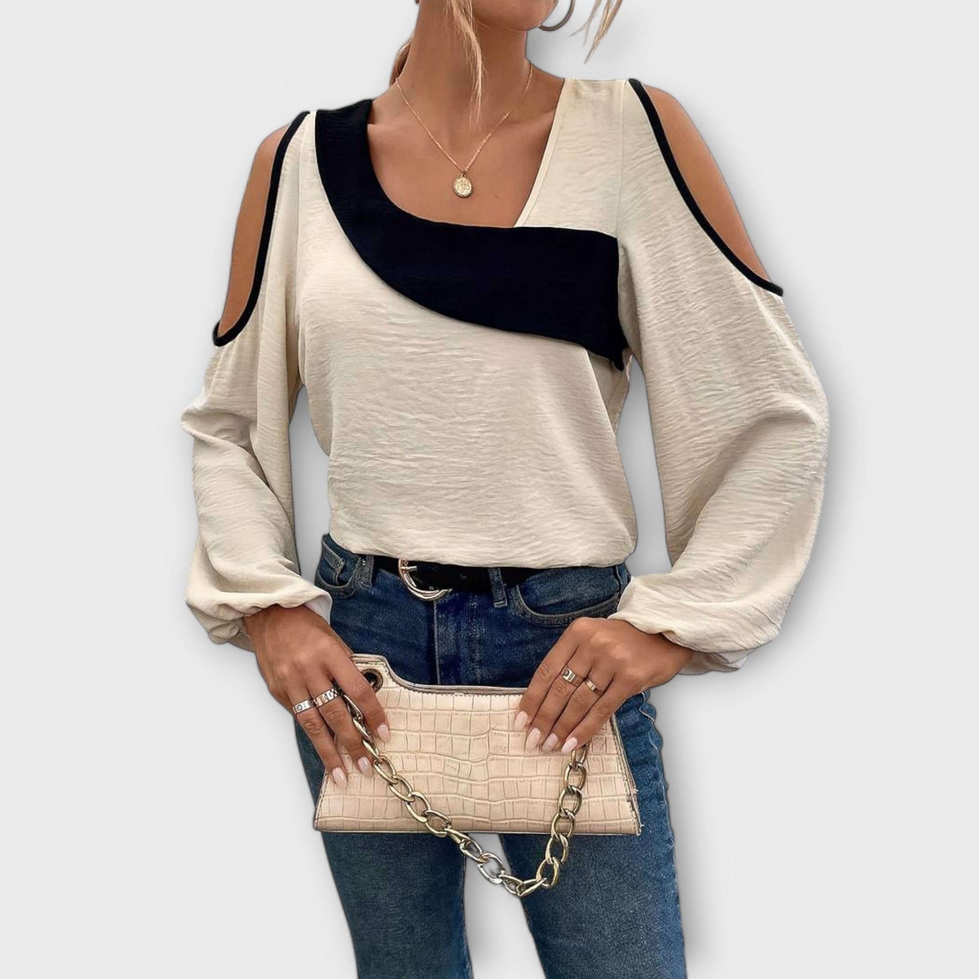 Mariana - Bluzo s kvadratnim izrezom