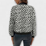 Raquel - Eleganten leopardji plašč