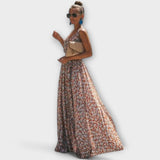 Mafalda - Maxi Boho obleka sanj