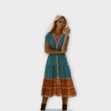 Alexandra - Midi Boho Obleka