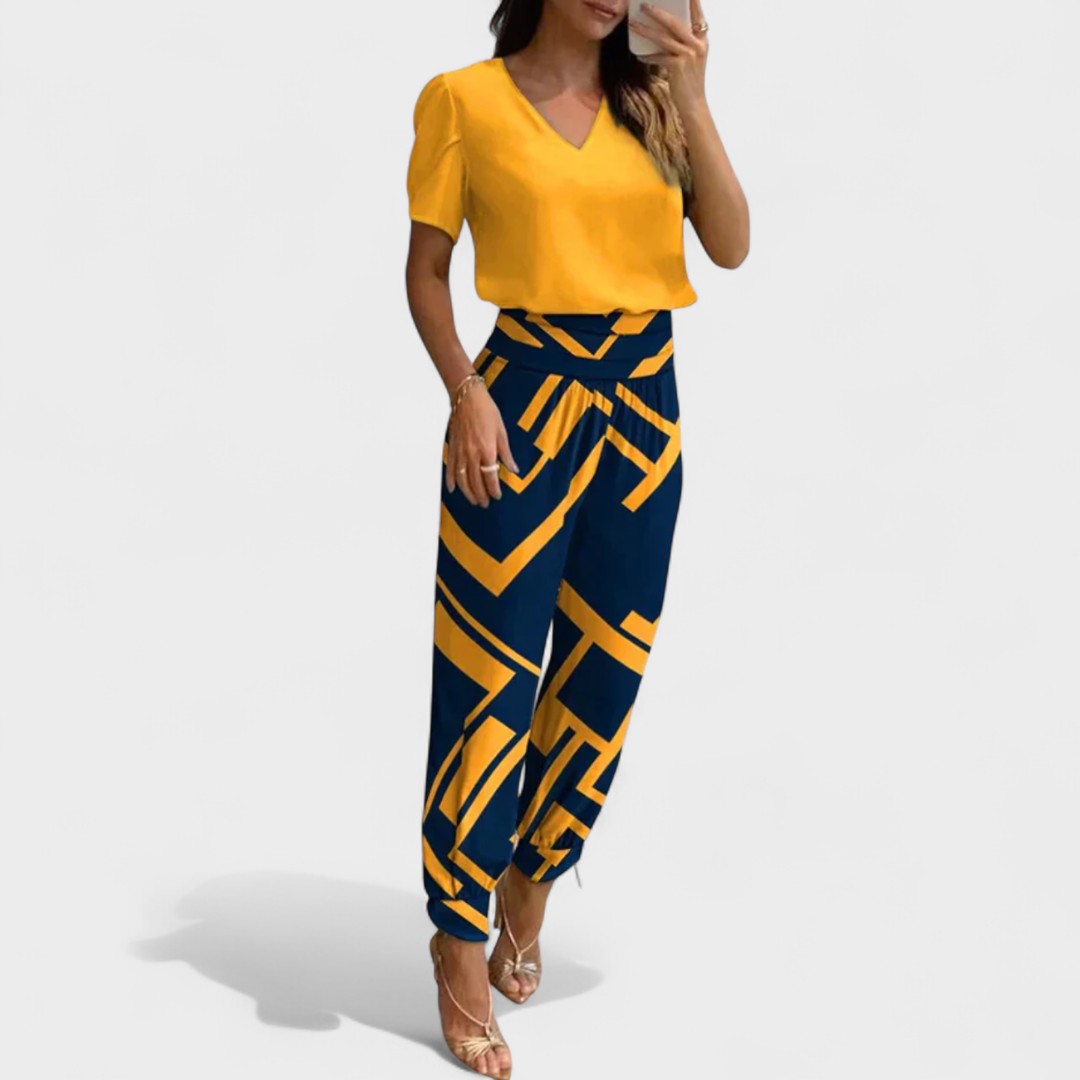 Margarida - Eleganten kombinezon za dame