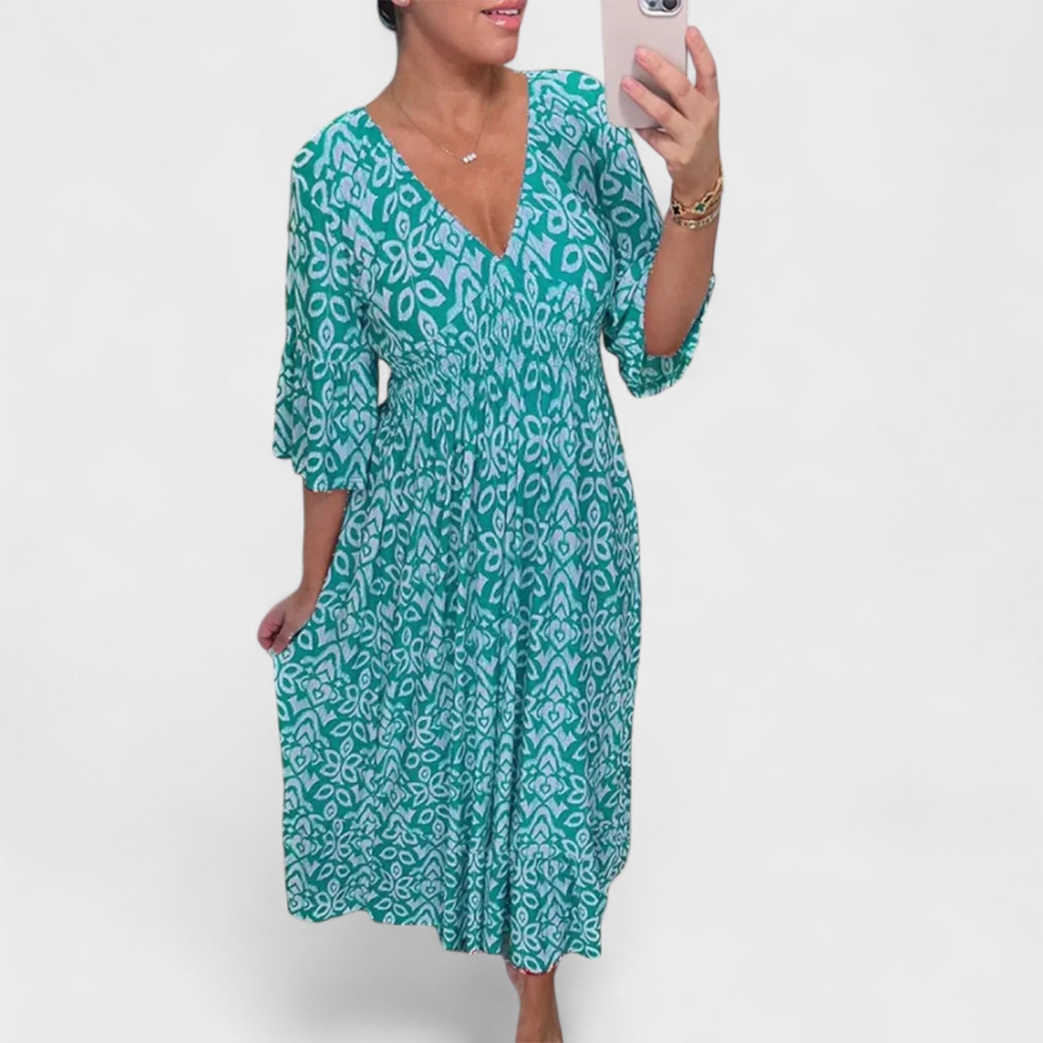 Alice - Elegantna Pomladna Obleka