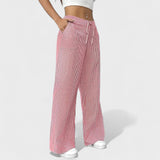 Maria - Sproščene hlače z elegantnimi detajli