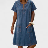 Julia - Oblačilo iz mehkega jeansa