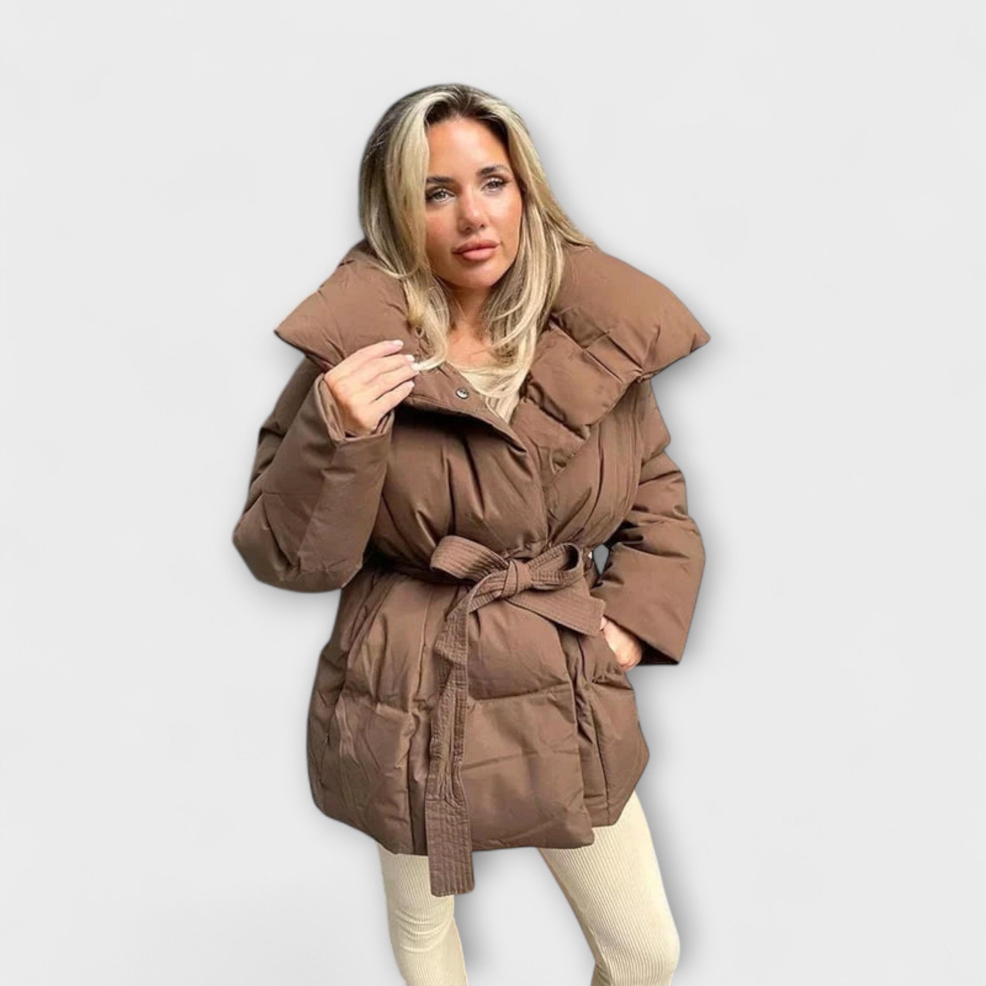 Juliana – Eleganten Puffer Plašč