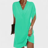 Helena - Eleganten Oblek z Odpiranjem na Rokavih