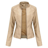 Stylish and elegant leather jacket