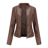 Stylish and elegant leather jacket