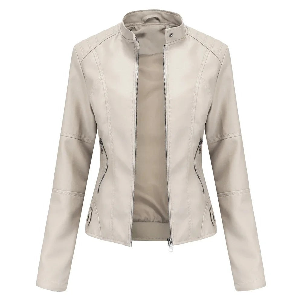 Stylish and elegant leather jacket