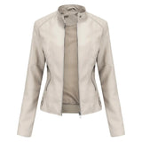 Stylish and elegant leather jacket