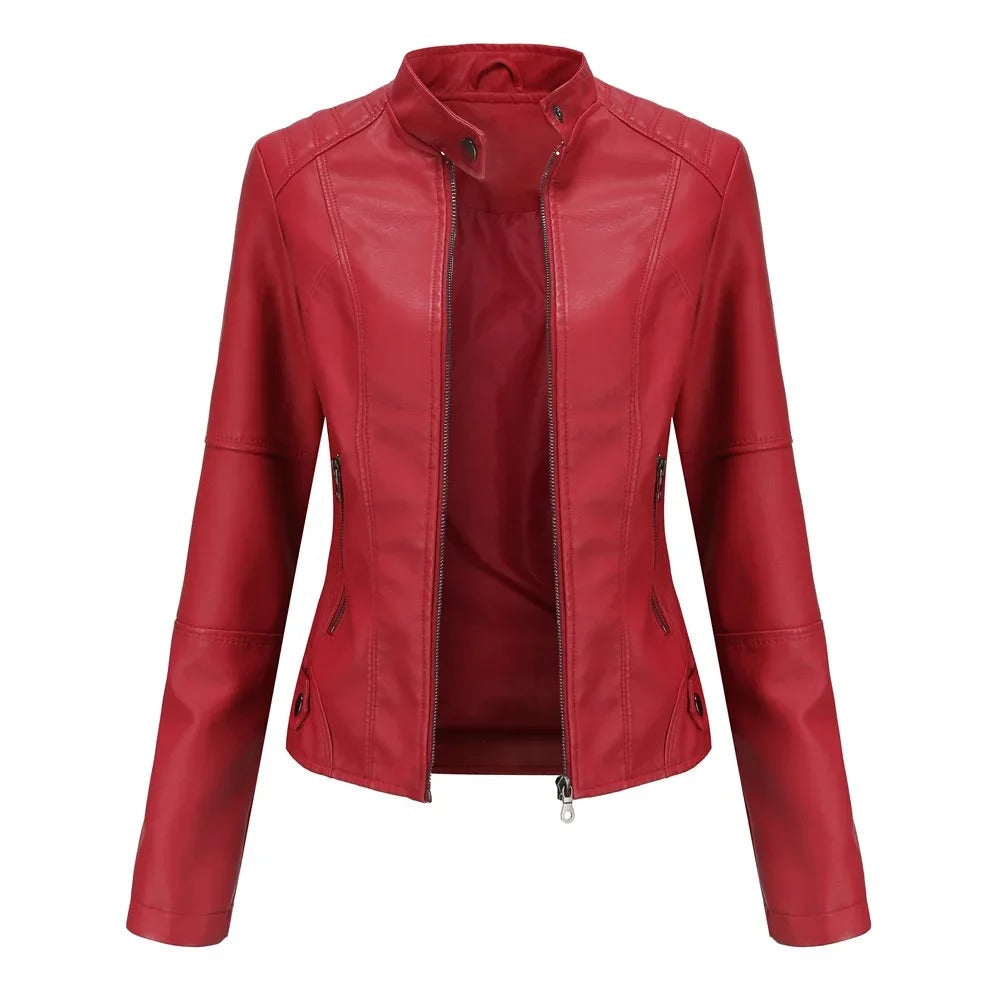 Stylish and elegant leather jacket