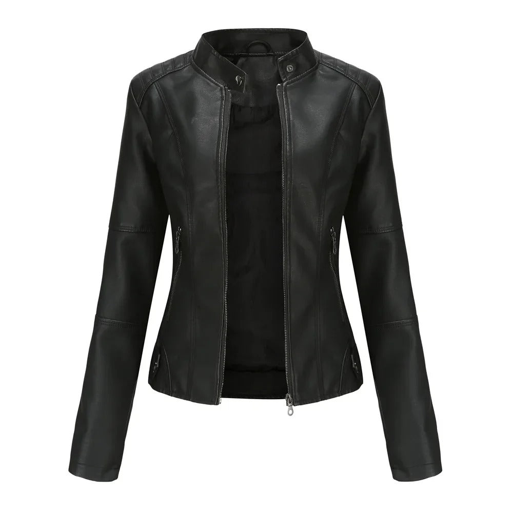 Stylish and elegant leather jacket