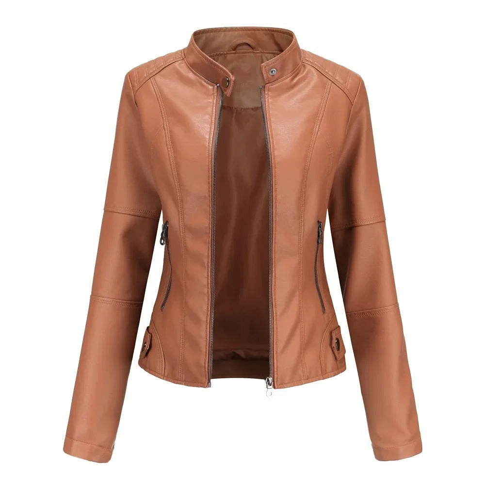 Stylish and elegant leather jacket