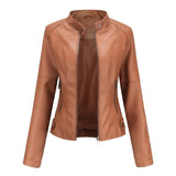 Stylish and elegant leather jacket
