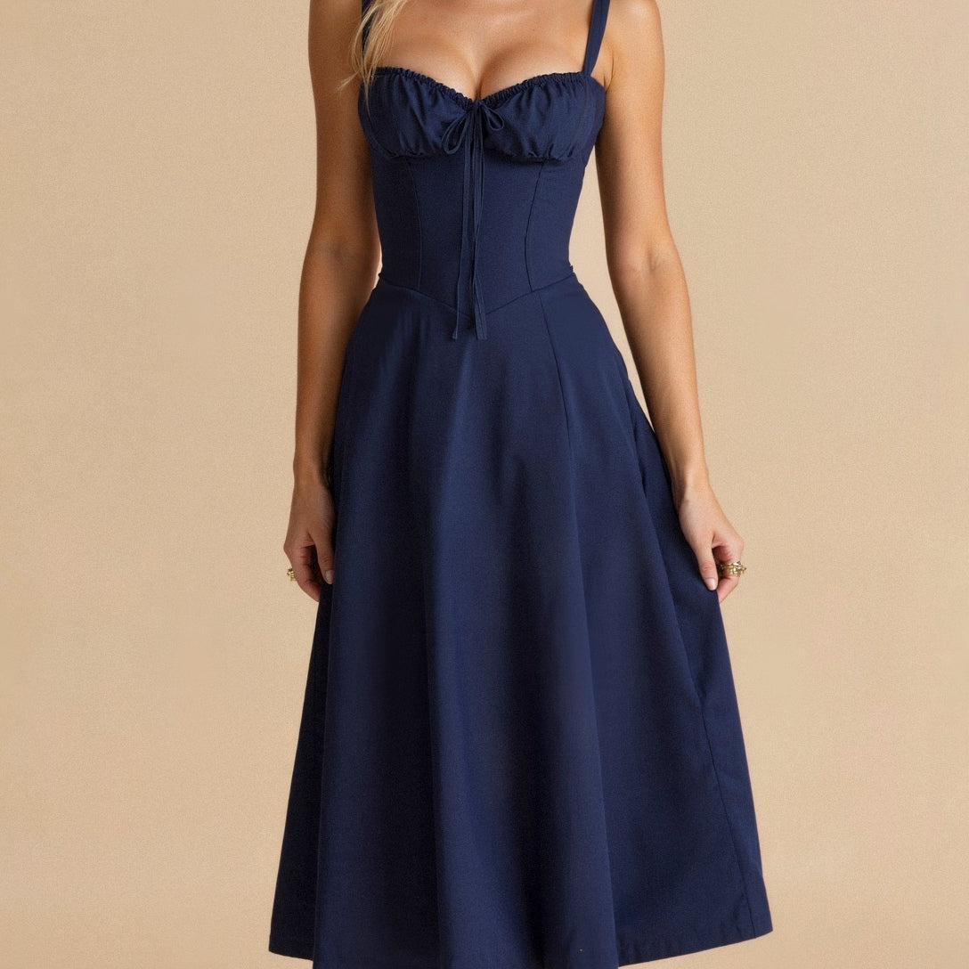 Joana - Obleka z Nizkim Pasom