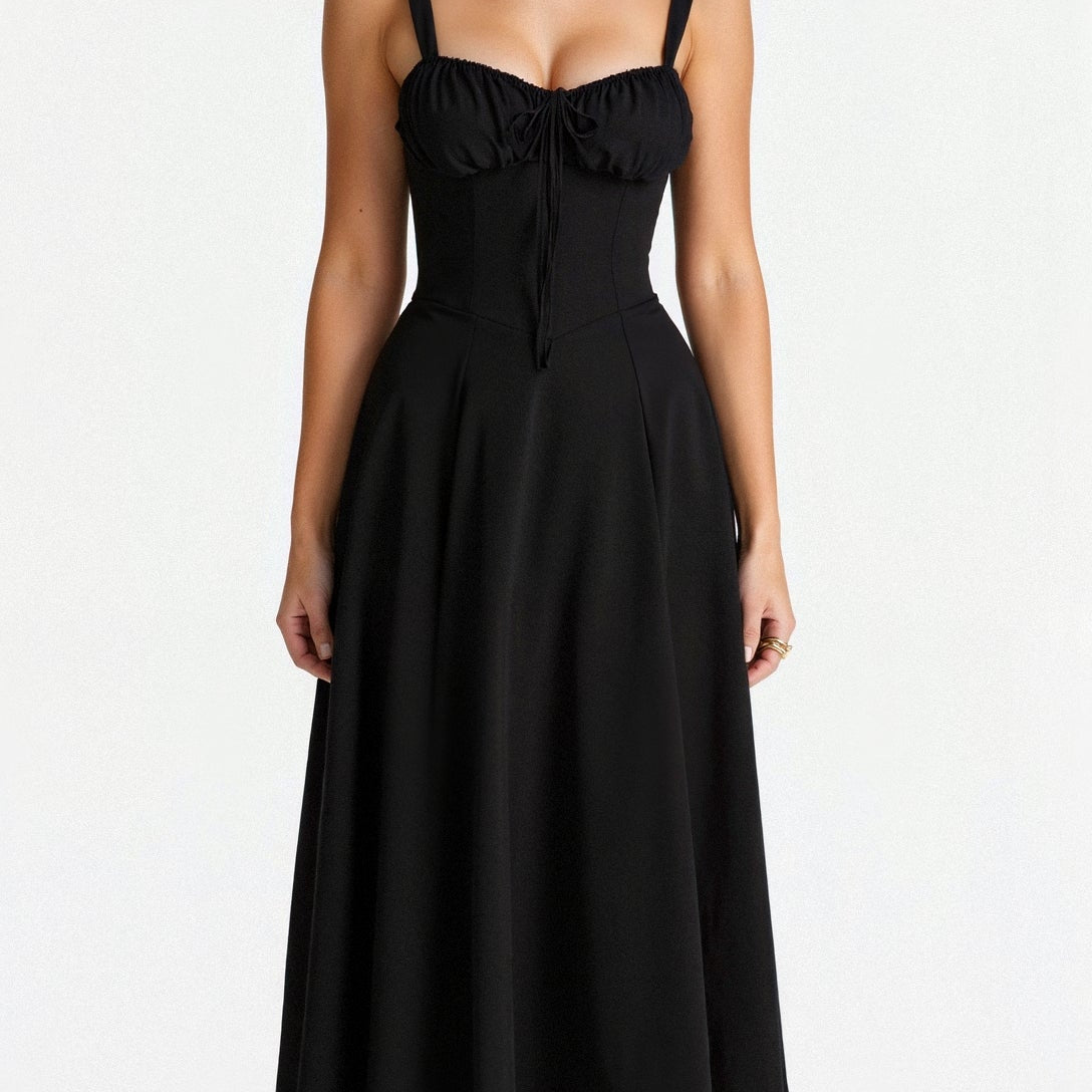 Joana - Obleka z Nizkim Pasom