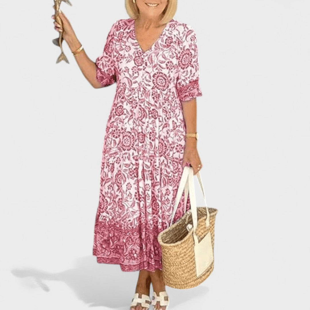 Inês - Udobna poletna obleka