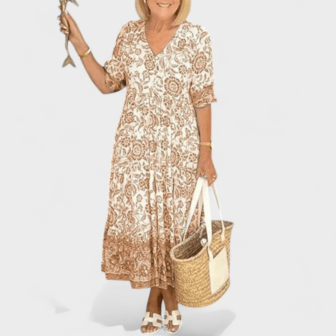 Inês - Udobna poletna obleka