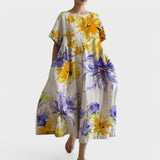 Milena - Cvetna obleka Pomlad